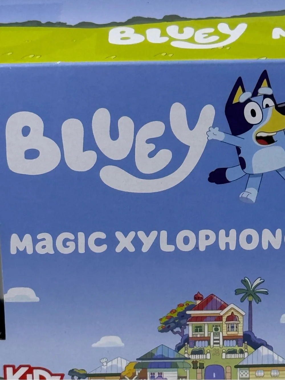 Bluey Magic Xylophone Wooden Toy 4 Keys 1 Mallet Kidz Toyz BBC Studios NIB
